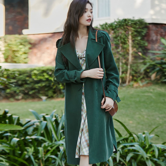 359元包邮！Vero Moda 女士复古文艺大翻领 风衣