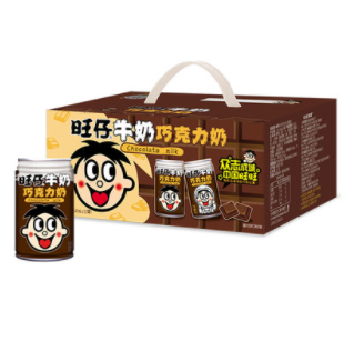 【1.56元/罐】37.64元包邮！旺旺 巧克力牛奶 145ml*12罐*2件