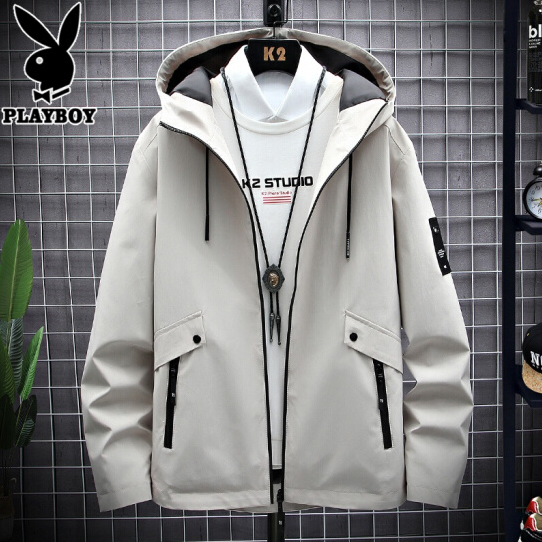 59元包邮！花花公子 夹克外套男 秋季新款