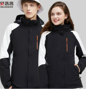 59.9元包邮！贝落客 男女同款户外冲锋衣