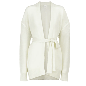 MAX MARA 象牙色Eolo 马海毛混纺开衫 MAX MARA 象牙色Eolo 马海毛混纺开衫