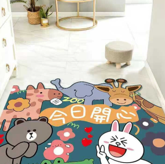 【绝对值】3.9元包邮！亿家丰 入户卡通门垫 40*60CM
