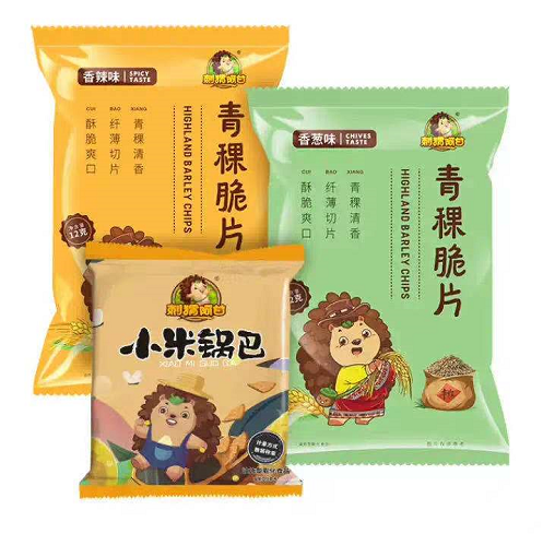 30包19.9元包邮！青稞脆片休闲零食