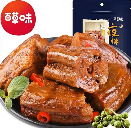 100.04元包邮！ 百草味-鸭脖子170g*12件