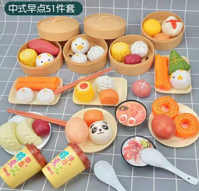 19.9元包邮！儿童厨房早餐仿真过家家玩具 