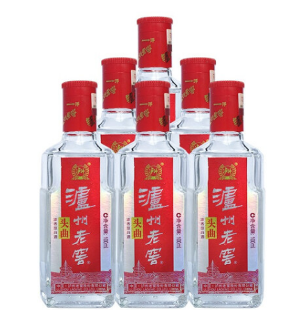 118元包邮！泸州老窖 头曲小酒42度100ml*6瓶（品鉴装 介意慎拍） 