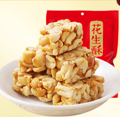 12.91元包邮！香媳妇 花生酥原味520g