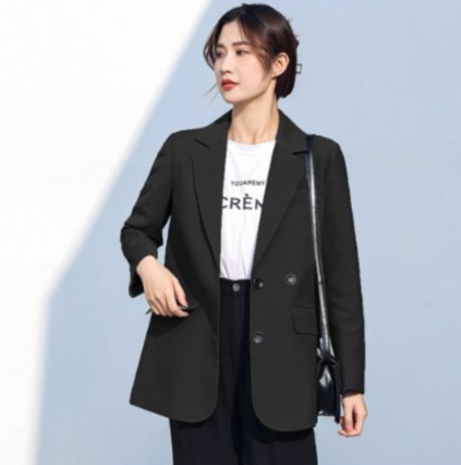 57元包邮！卡诗狄 网红早秋女款西装外套