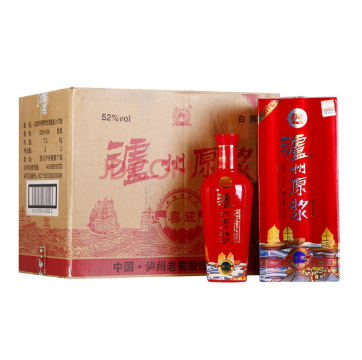 【8点】109元秒杀！泸州老窖 52度白酒 喜装2017版 整箱装500ml*6瓶