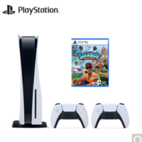 9点开始：SONY 索尼 国行 PS5 PlayStation5光驱版主机&手柄&麻布仔套装