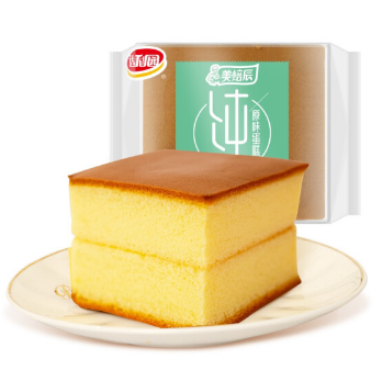 17.8元包邮！达利园美焙辰 纯蛋糕720g