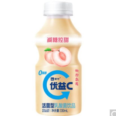 9.95元！蒙牛 优益C 活菌型乳酸菌饮品 西柚味330ml*4（需拍2件 付19.9元）