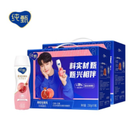 84元包邮！纯甄xDimoo联名款风味酸奶230g*20盒