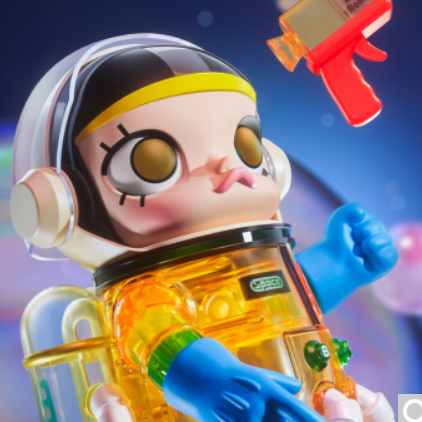1099元！POPMART泡泡玛特限量定制潮流玩具大号 果冻400%