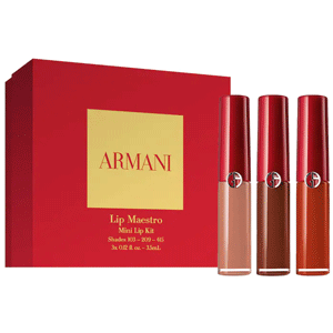 Armani 阿玛尼Mini红管唇釉套装（103/209/415）