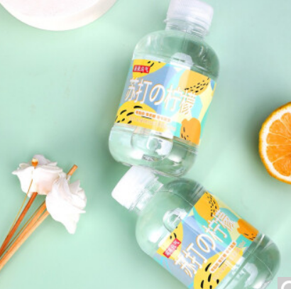 10.4元包邮！亲亲元气无糖苏打水柠檬味260ml*9瓶（需拍2件 共付20.8元）