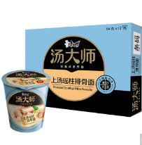 34.9元包邮！康师傅 汤大师系列方便面12杯/箱（多重口味可选）