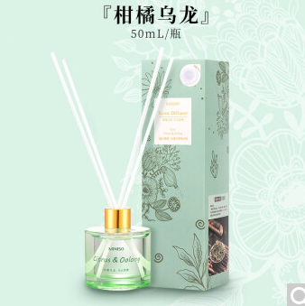 15.9元包邮！名创优品 春之绽放系列无火香薰50ml