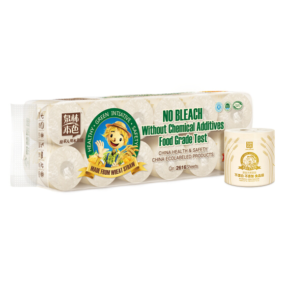 20.9元！泉林本色卷纸 3层218节*24卷