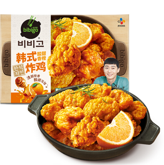 9.9元！必品阁香橙味炸鸡200克
