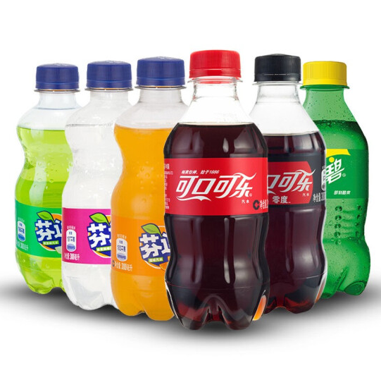 【京喜】3.9元包邮！雪碧/芬达/可口可乐/无糖可乐 300ml*6瓶