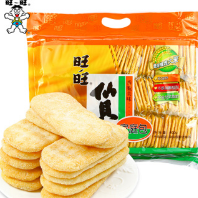 13.8元包邮！旺旺仙贝 400g