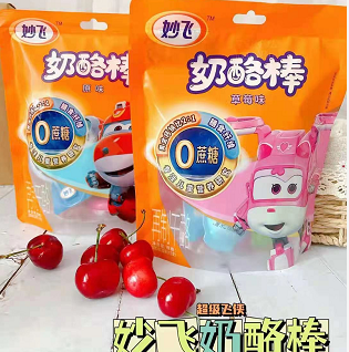 40元包邮！妙飞 超级飞侠奶酪棒30支