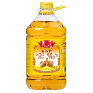 105.9元包邮！鲁花5S压榨一级花生油4.28*1 食用油