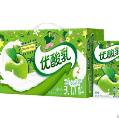 32.25元包邮！伊利 优酸乳 250ml*24盒（需拍4件）