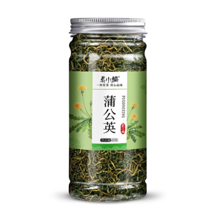 9.9元包邮！茗小福罐装蒲公英茶40g