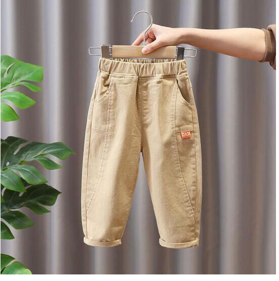 15.9元包邮！雅澜清 儿童休闲工装裤