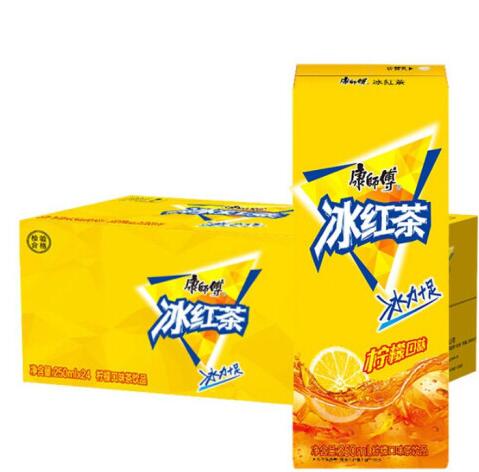 24元包邮！康师傅 冰红茶 250ml*24盒