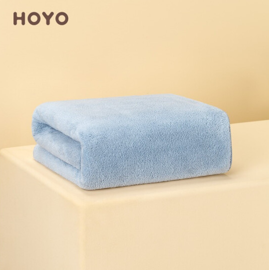 29元包邮！日本HOYO 雪滑绒浴巾（礼盒装）70*140cm