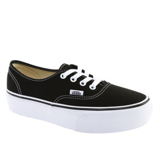 大码有货!Vans Authentic Platform 2.0 中性款黑色板鞋 大码有货!Vans Authentic Platform 2.0 中性款黑色板鞋