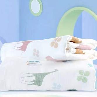 14元包邮！亚光纯棉纱布浴巾