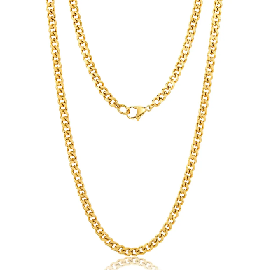 ADORNIA 14K 镀金 5 毫米 纯银项链 ADORNIA 14K 镀金 5 毫米 纯银项链