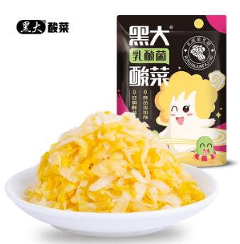 5元包邮！黑大正宗东北酸菜 300g