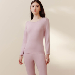 68.03元包邮！三枪 情侣轻薄款圆领打底保暖内衣套装*2套