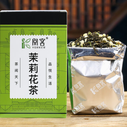 7.9元包邮！阅客浓香型茉莉花茶125g