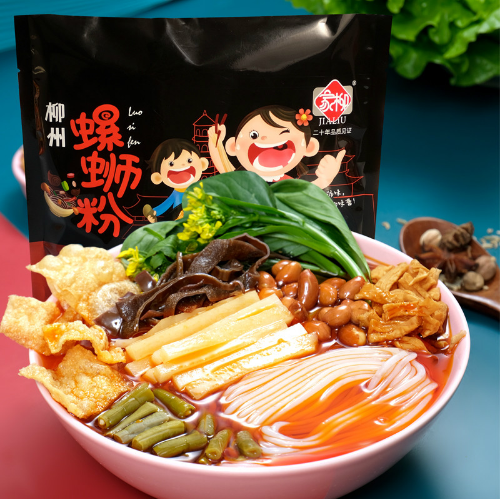 19.9元包邮！家柳 柳州正宗螺蛳粉 300g*5包