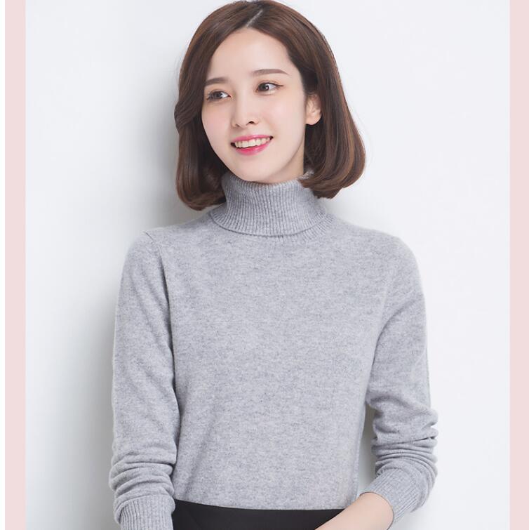99元包邮！罗蒙羊毛衫女士高领