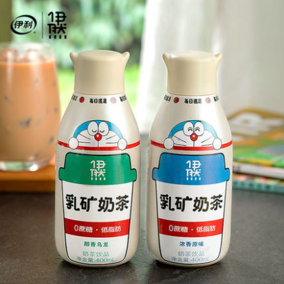 29.9元包邮！伊利 伊然 低脂乳矿奶茶 400ml*6瓶