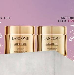 Lancôme美国官网精选彩妆护肤产品享买大送小 Lancôme美国官网精选彩妆护肤产品享买大送小