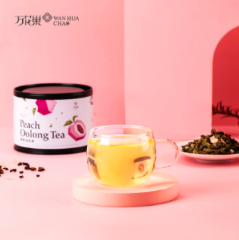 9.9元包邮！万花巢 蜜桃乌龙/葡萄茉莉水果茶