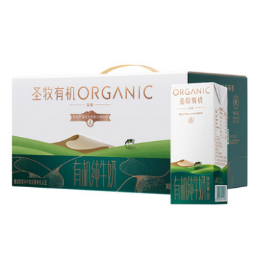 预计119元包邮！蒙牛圣牧有机牛奶品醇200ml*50盒