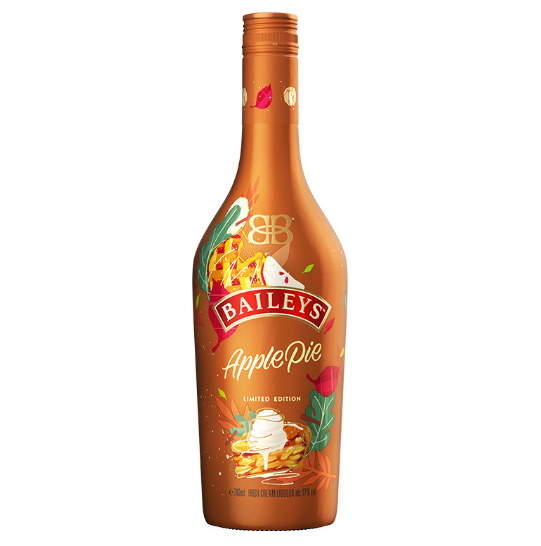 123.95元包邮！Baileys百利 苹果派味甜酒 700ml*2瓶