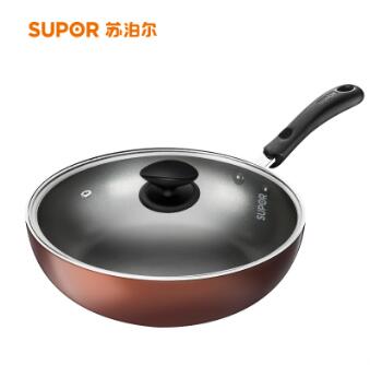 59.1元包邮！苏泊尔不粘锅 28cm