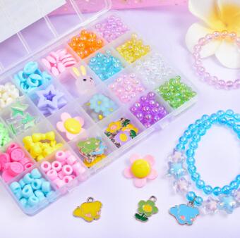 2.7元包邮！儿童手链项链饰品手工DIY