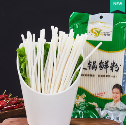7.8元包邮！福舒阳火锅鲜粉细粉袋装600g