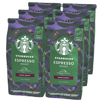 Starbucks星巴克 Espresso Roast 深度烘培咖啡豆 200g*6袋
